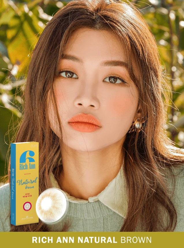 Rich Ann Natural Brown 自然閃啡 (1 Day / 6片)