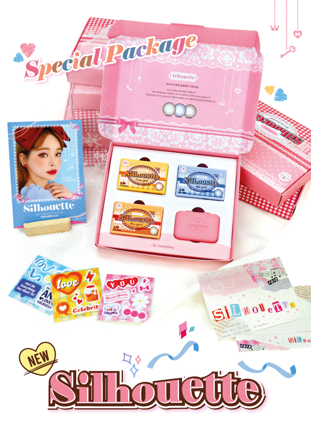 【數量有限】Silhouette Ver.2 Special Package (1 Month/ 2片*3)