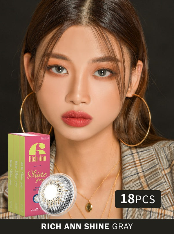 Rich Ann Shine Gray 星際亮灰 (1 Day / 6片)