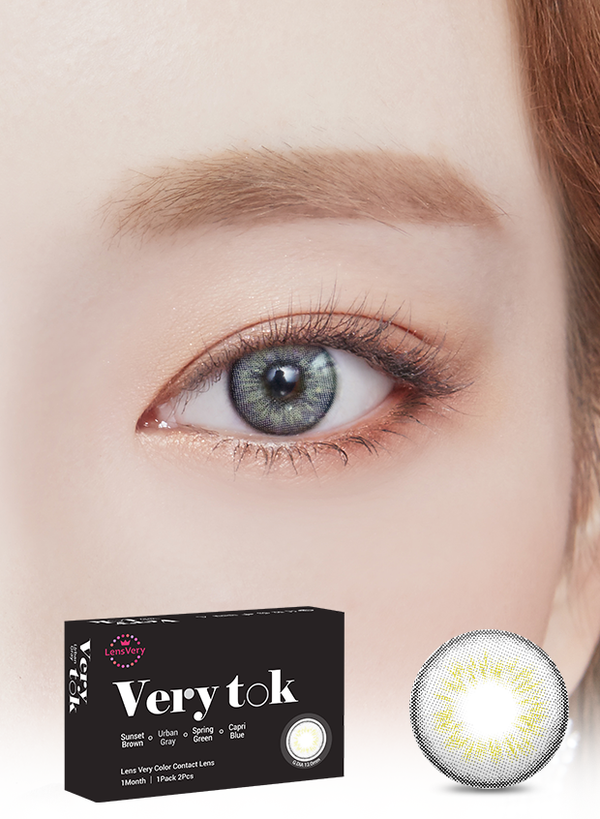 Very Tok Urban Gray 都市灰 (1 Month / 2片)
