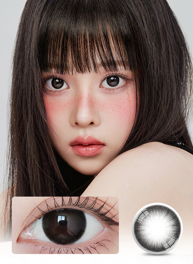 [韓國直送款] Just Mega Black 特大版水光黑(1 Month / 2片)