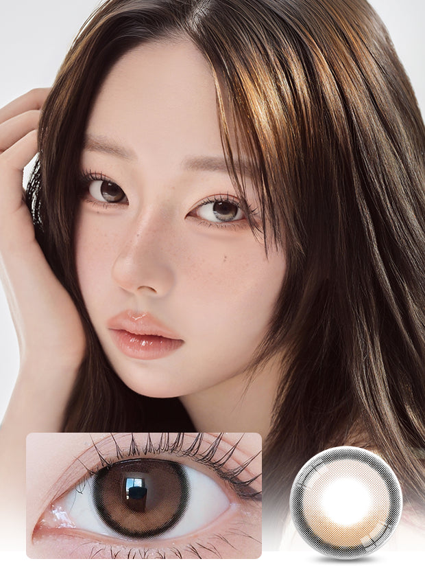 [韓國直送款]Noowner Zero Turn Beige Brown 無漾米啡 (1 Month / 2片)