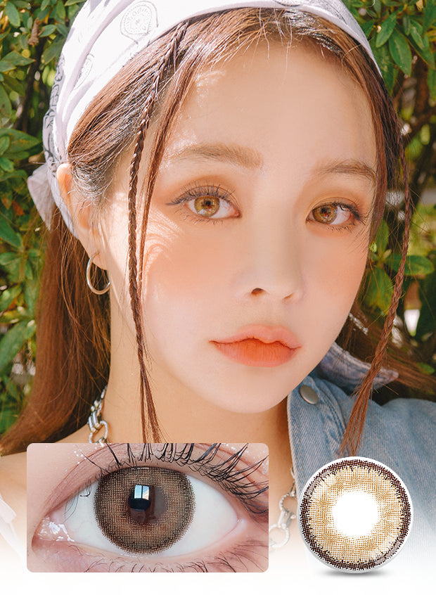 [清貨 數量有限] Silhouette1 Hazel 榛栗啡(1 Month/2 片)(2026/9月-2027/12月到期)