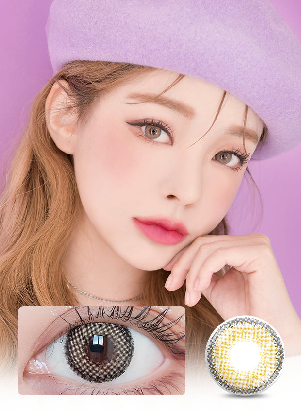 [清貨 數量有限] Silhouette1 Olive Brown 橄欖啡(1 Day/10 片)