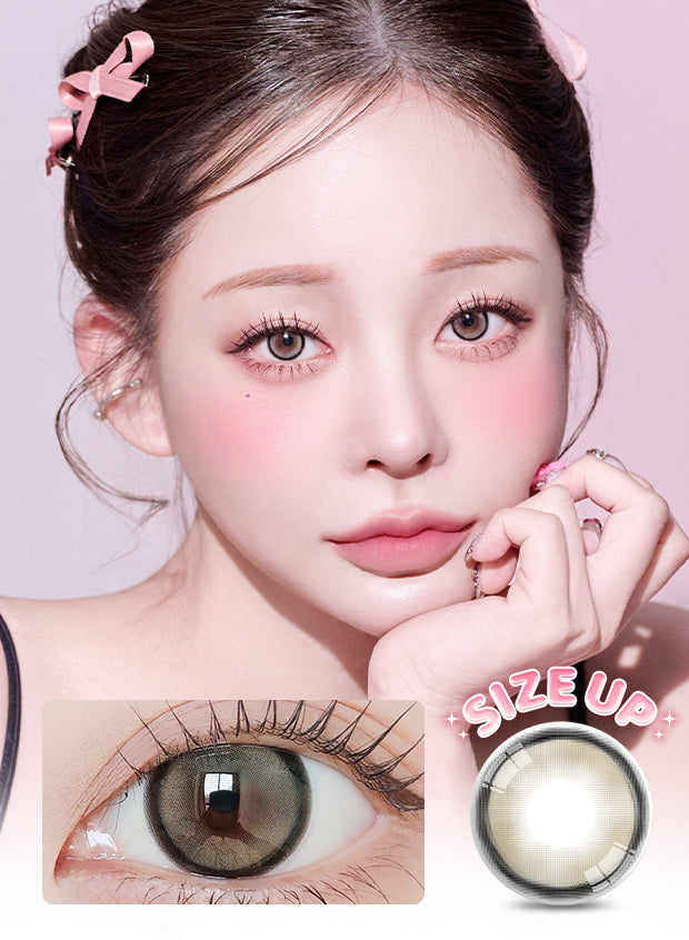 [韓國直送款] Silhouette3 Mega Beige Brown 特大版布丁啡 (1 Day/10 片)