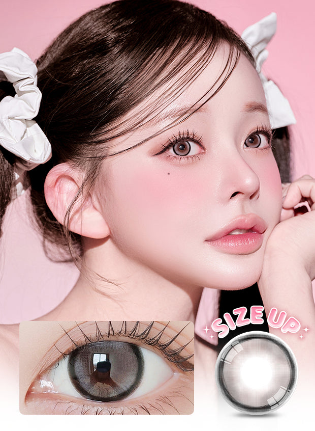 [韓國直送款] Silhouette3 Mega Melting Gray 特大版芝麻奶蓋 (1 Day/10 片)