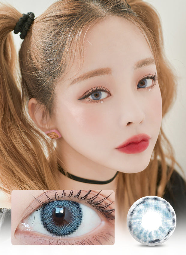 [清貨 數量有限]Silhouette2 Blue Gray 藍莓梳打(1 Month/2 片)(2026/12月-2027/12月到期)