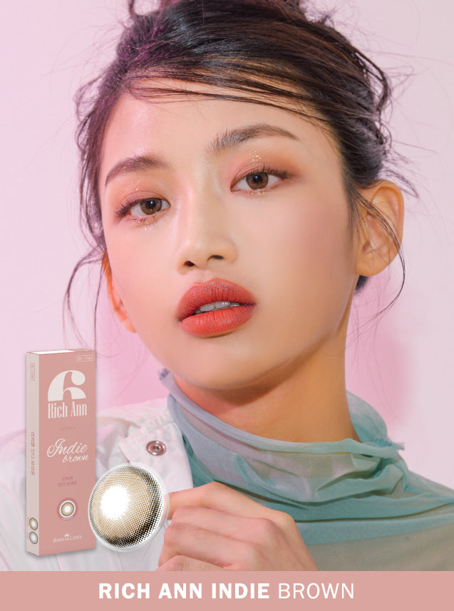 [清貨 數量有限]Rich Ann Indie Brown 個性酷啡 (1 Day/6片)(2027/5月-2028/5月到期)