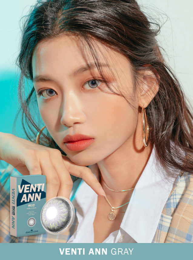 [清貨 數量有限] Venti Ann Gray 意式濃灰 (1 Month / 2片）