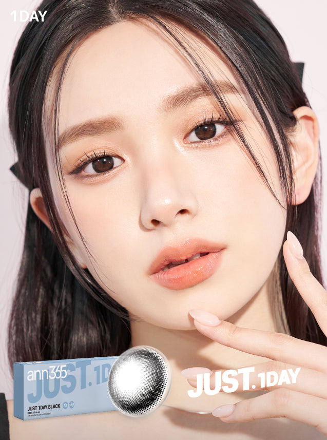 [清貨 數量有限]Just Black 水光黑(1 Day / 10片）